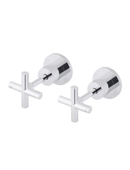 Meir - Round Cross Handle Jumper Valve Wall Top Assemblies