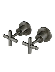Meir - Round Cross Handle Jumper Valve Wall Top Assemblies