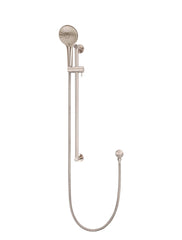 Round Three Function Hand Shower on Rail Column