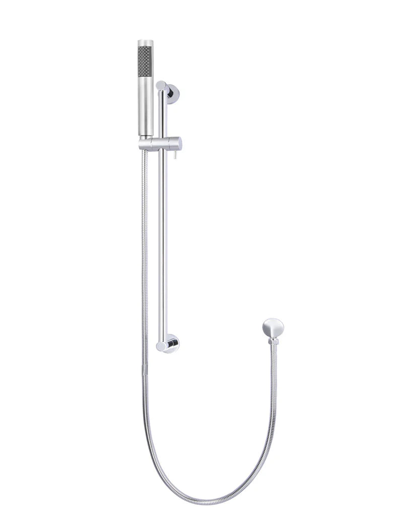 Round Hand Shower on Rail Column