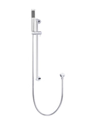 Round Hand Shower on Rail Column