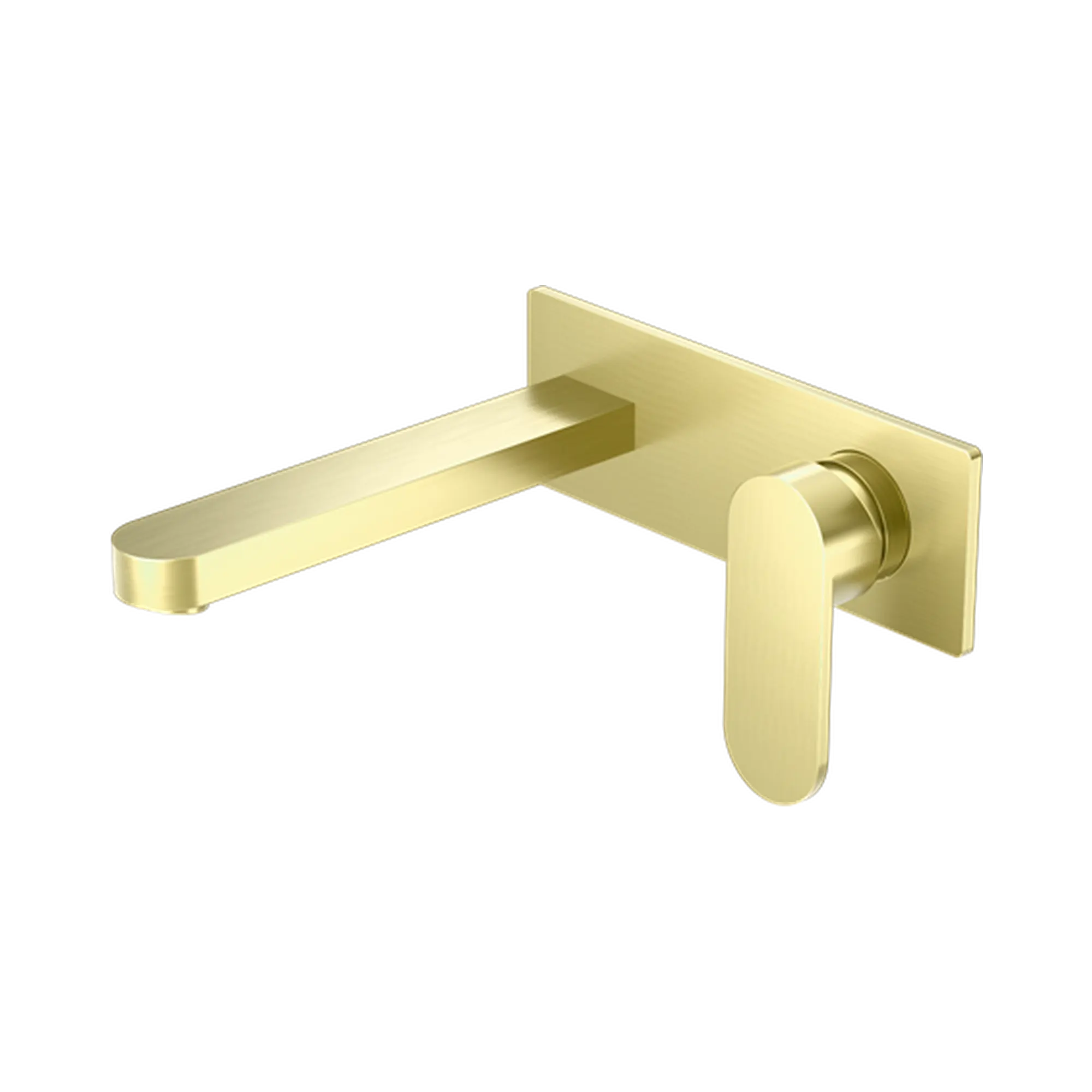 Ecco Wall Basin/Bath Mixer with Back Plate