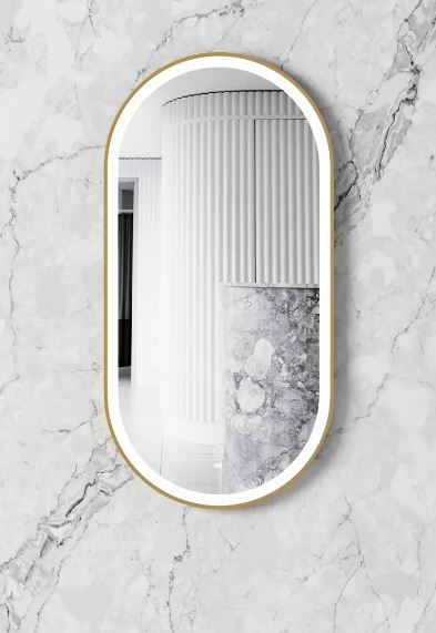 Noosa Oval LED Mirror 900x450mm LED