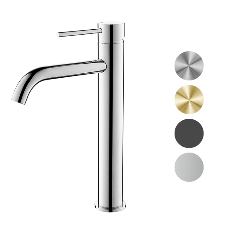 'STEEL' Tall Basin Mixer
