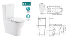 Tono Tornado Flush - Ambulant Toilet