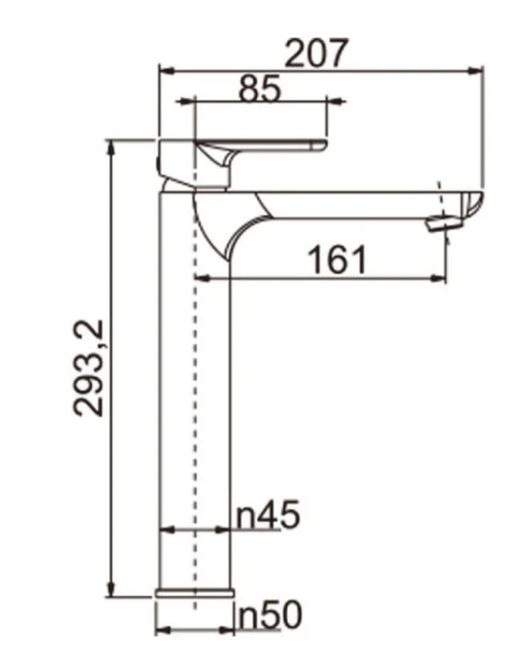 VOG Series Tall Basin Mixer