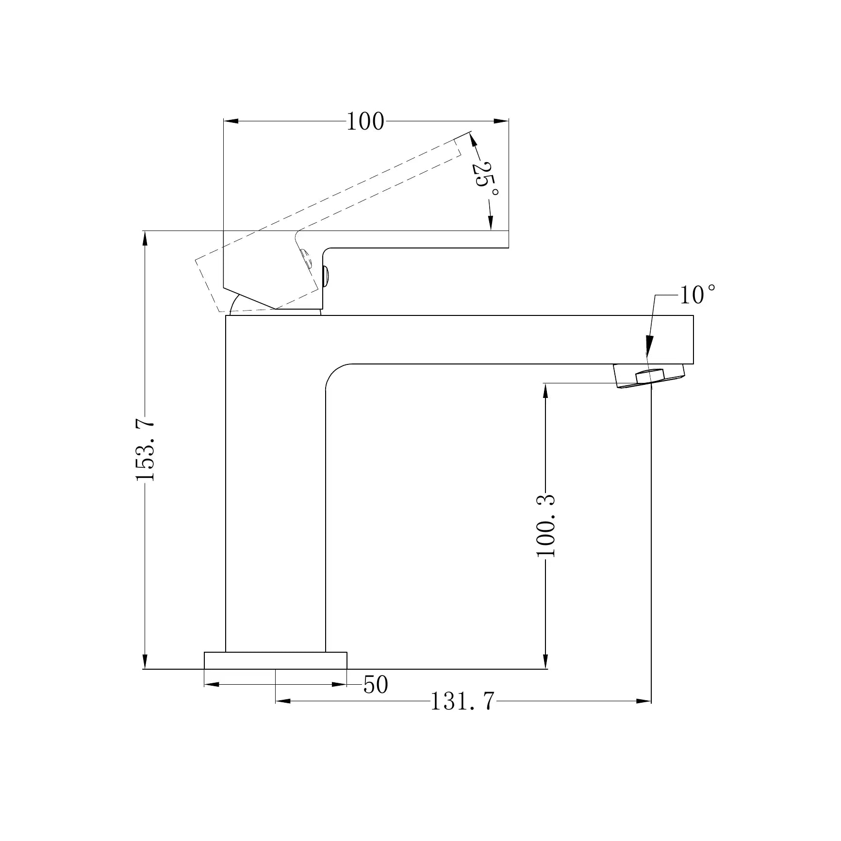 Ecco Basin Mixer