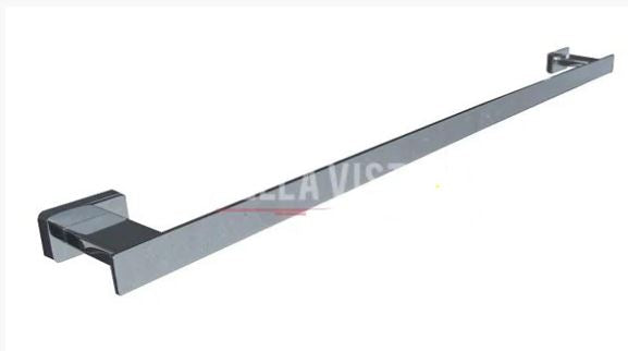 Single Towel rail 750mm - Chrome