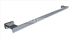 Single Towel rail 750mm - Chrome