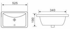 Undermount Basin - UB-823