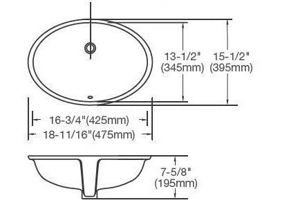 Undermount Basin - UB-829