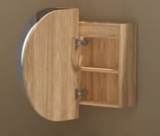 Mystic 900x600mm Shaving Cabinet with or without LED