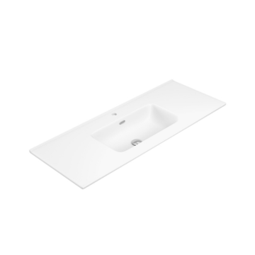 Roana Matte White Ceramic Benchtop