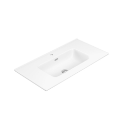 Roana Matte White Ceramic Benchtop