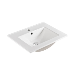 Roana Matte White Ceramic Benchtop