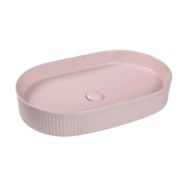 Oval Fluted Basin 580x360MM