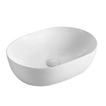 Oval Basin 490x350x135MM - Available in Gloss/Matte White and Matte Black