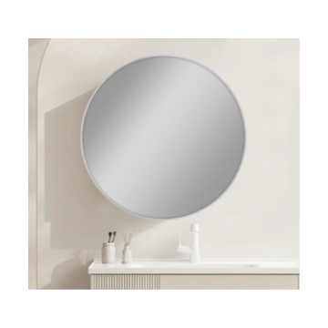 Framed Round Mirrors - Available in 600 or 800mm - 4 Colours available