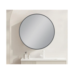 Framed Round Mirrors - Available in 600 or 800mm - 4 Colours available