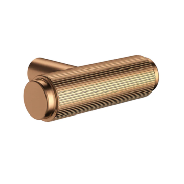 Öppen T-Pull Cabinet Handle - 40mm (Linear Knurled)