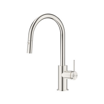 Mica Pull Down Goose Neck Sink Mixer - 6 Colours Available