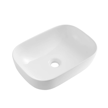 460X330X140MM WHITE ABOVE COUNTER CERAMIC BASIN