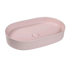 KENSINGTON OVAL BASIN MATTE PINK 580X360MM