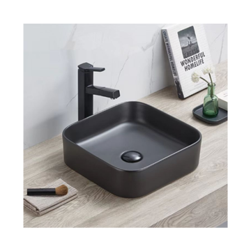Square Basin 375x375x110MM - Available in Gloss/Matte White and Matte Black