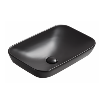 Rectangular Semi Inset Basin 515x340x65MM(lip) - Available in Gloss/Matte White and Matte Black