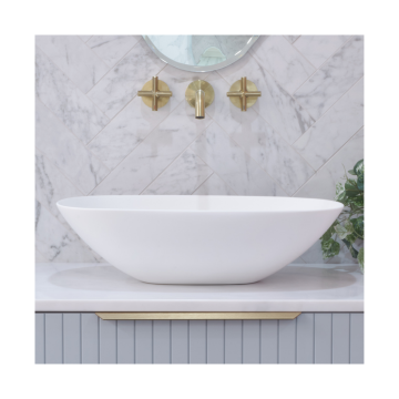 Solid Surface Soft Recatingular Basin - 540x360x150
