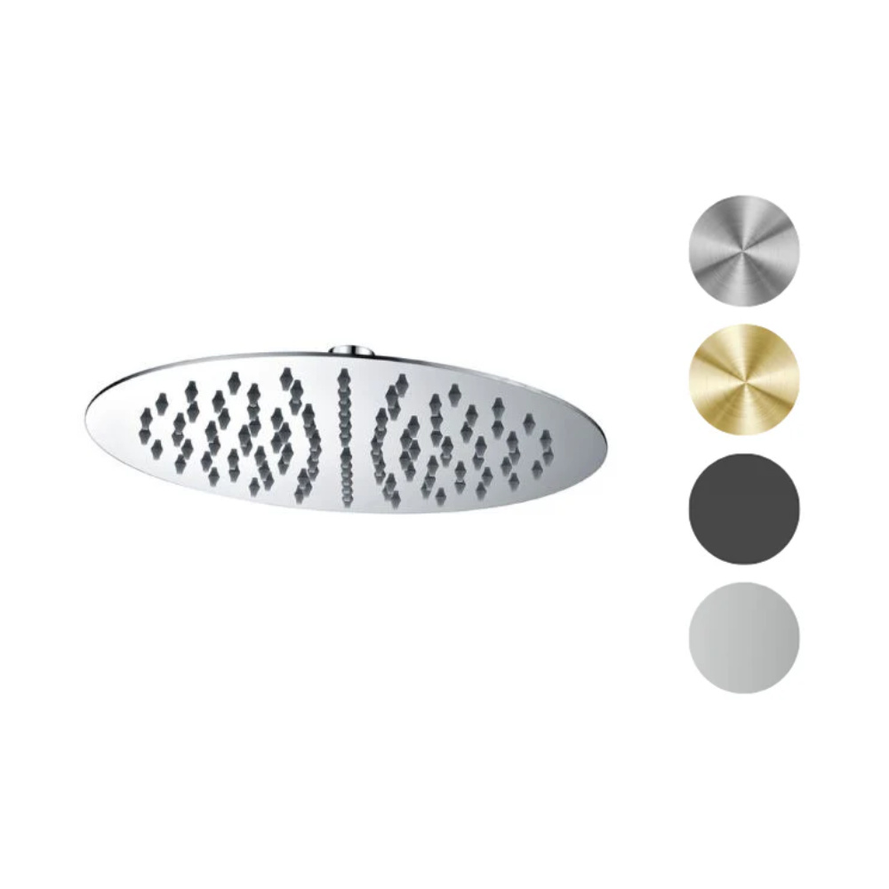 'STEEL' Shower Head - 250mm