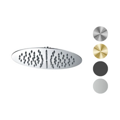 'STEEL' Shower Head - 250mm