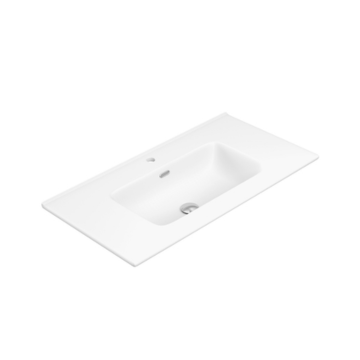 Roana Matte White Ceramic Benchtop