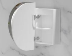 Mystic 900x600mm Shaving Cabinet with or without LED