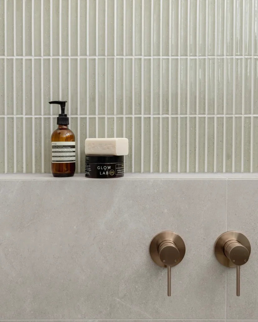Meir ROUND WALL MIXER TRIM KIT (IN-WALL BODY NOT INCLUDED) CHAMPAGNE