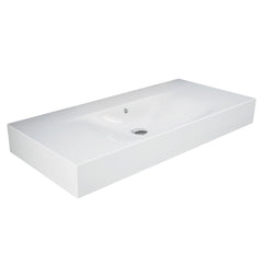 RAK Des 101 Wall Basin, No Tap Hole