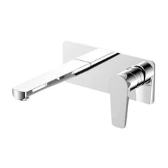 Argan Wall Plate Mixer Chrome