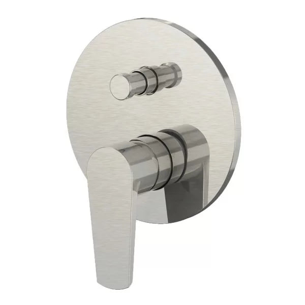 Argan Shower Diverter Mixer Brushed Nickel