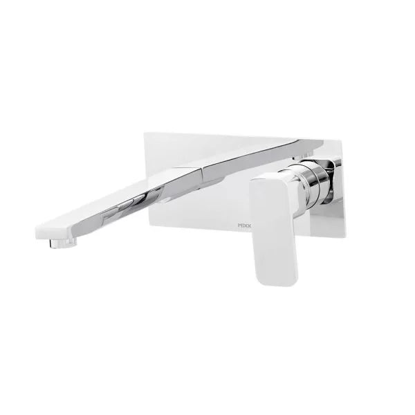 Lily Wall Plate Mixer Chrome