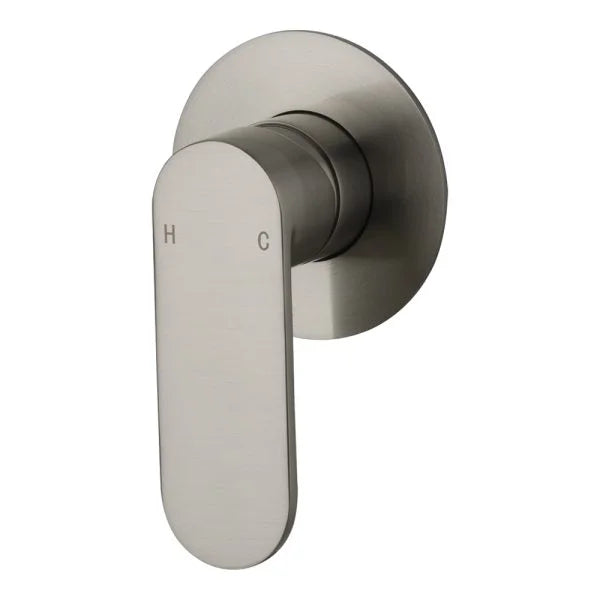 Saffron Shower Mixer (80MM Backplate) Brushed Nickel