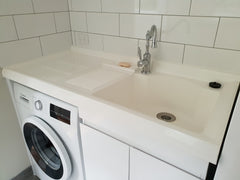 SL125 Laundry Tub with cabinet
