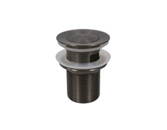Basin Waste Gun Metal  32mm