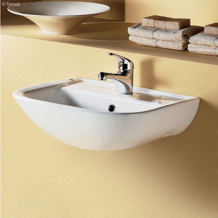 Buy RAK Lara Wall Basin, 1 Tap Hole Online Melbourne