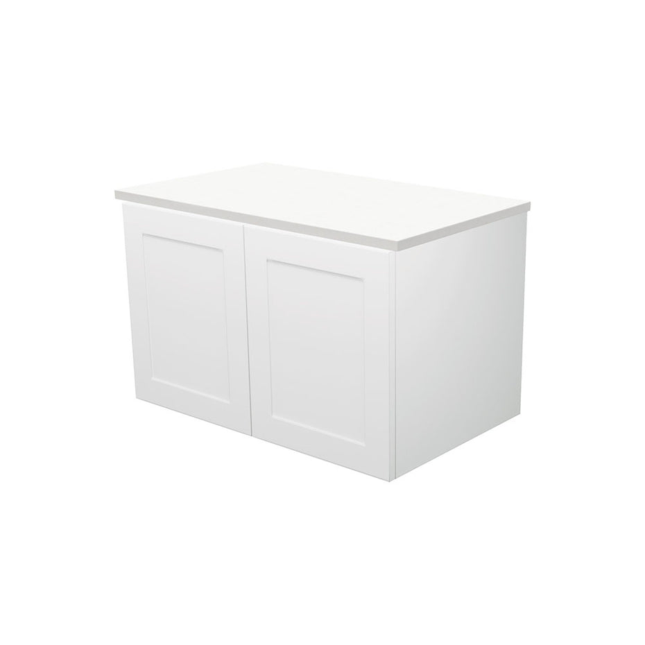 Mila 750 Wall-Hung Vanity, Left Drawer