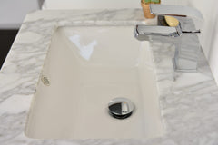 Square Curved basin mixer Polished Chrome - Royal Edge140