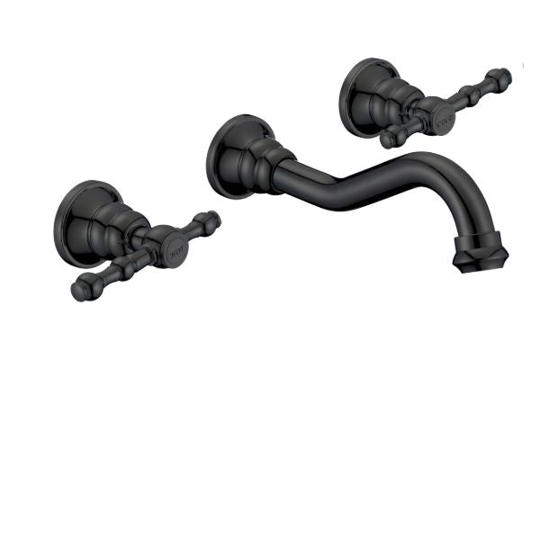 MAGGIE Classic Style Bath/Basin Mixer Matte Black Warehouse Clearout Sale