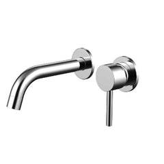 Agro Basin Wall Mixer Set - Chrome