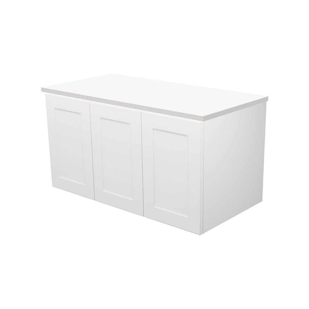 Mila 900 Wall-Hung Vanity, Right Drawer