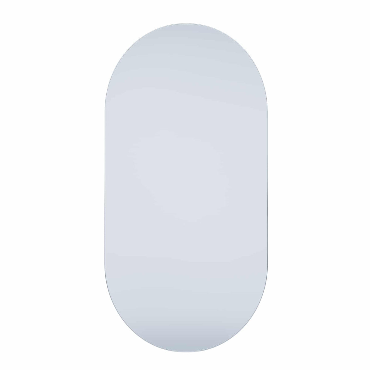 Pill Shape Polished Edge Mirror with Hangers - DP5010HN or  DP5010GT