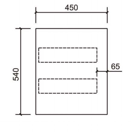 Alice 600mm Finger Pull Freestanding Bathroom Vanity